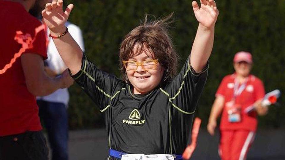 Prato, da una malformazione ai piedi all’Elbaman Kids di triathlon 