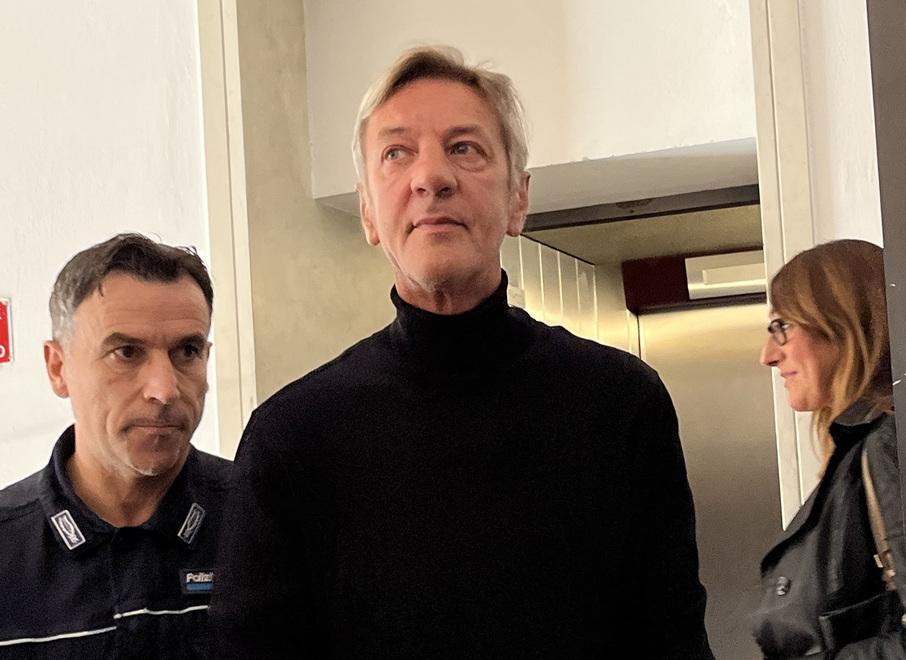 Cazzanti in tribunale a Ferrara: "Potrebbe uccidere altri colleghi"