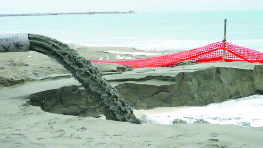Intervento di ripascimento sulle spiagge toscane