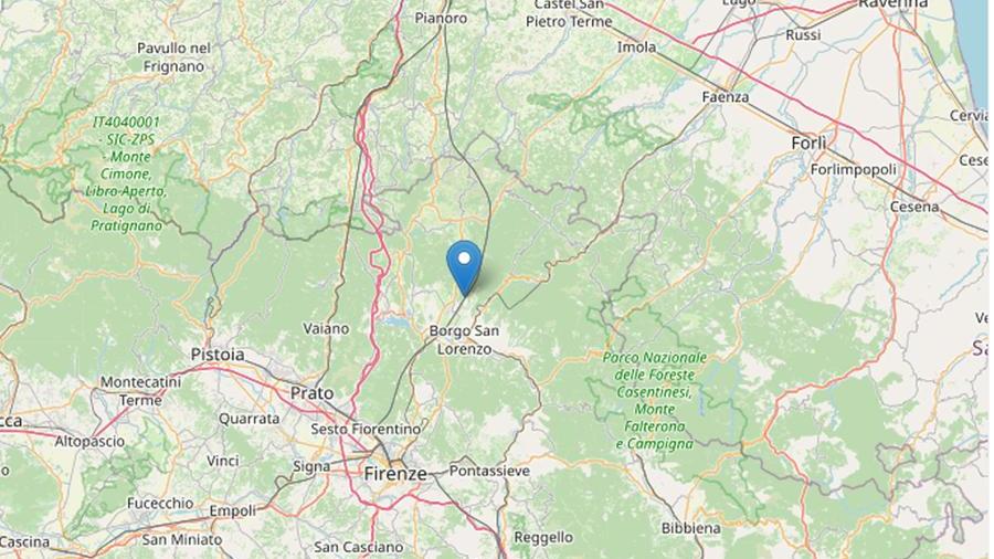 Terremoto in Toscana, magnitudo 3.4. Epicentro nel Mugello. Giani: “Non ci sono danni”