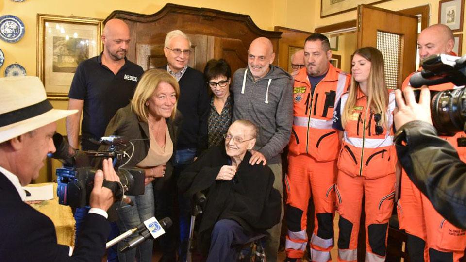 Brosio ringrazia ospedale e 118: «Hanno salvato la mia mamma»