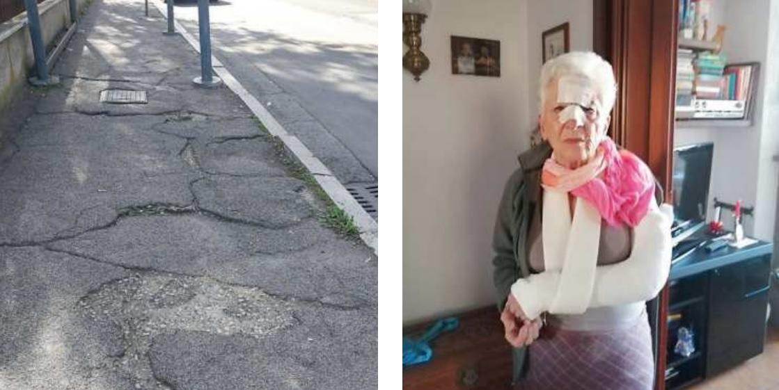 Sos buche Cade un’altra anziana  È il secondo caso in due giorni  