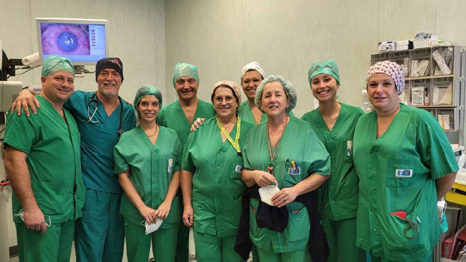 Oculistica all’avanguardia a Pescia: primo trapianto di endotelio corneale