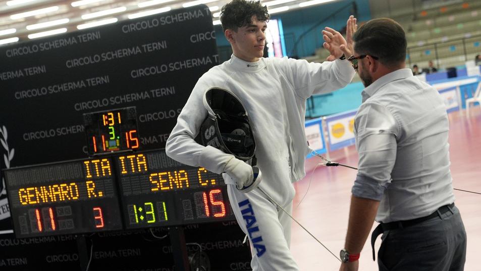 Sena, una spada d’oro. E Vittoria Ciampalini è la regina di Budapest