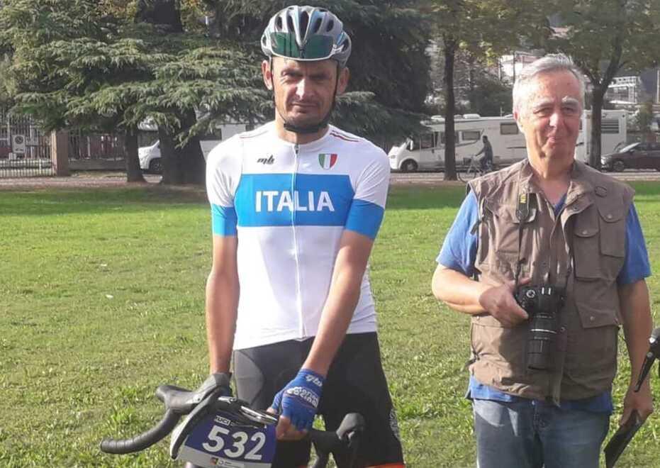 Cecina, il ferroviere in maglia azzurra 