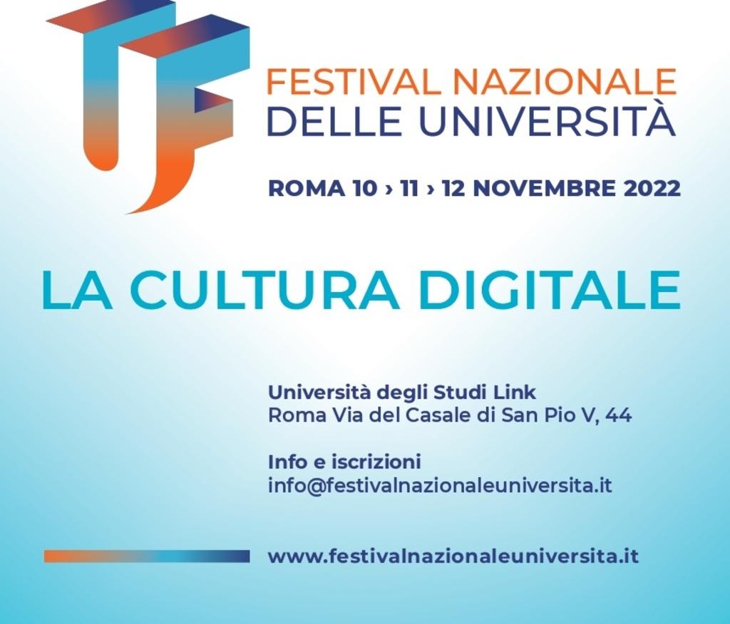 Arriva il Festival nazionale delle università
