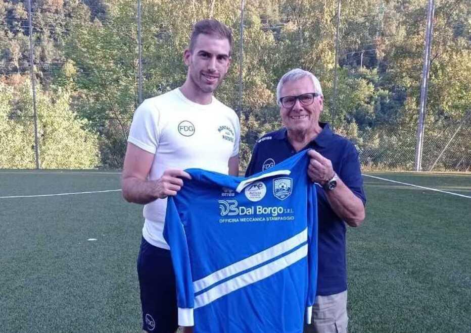 Davide Gavazzi con il presidente del Montagna pistoiese Francesco Catani