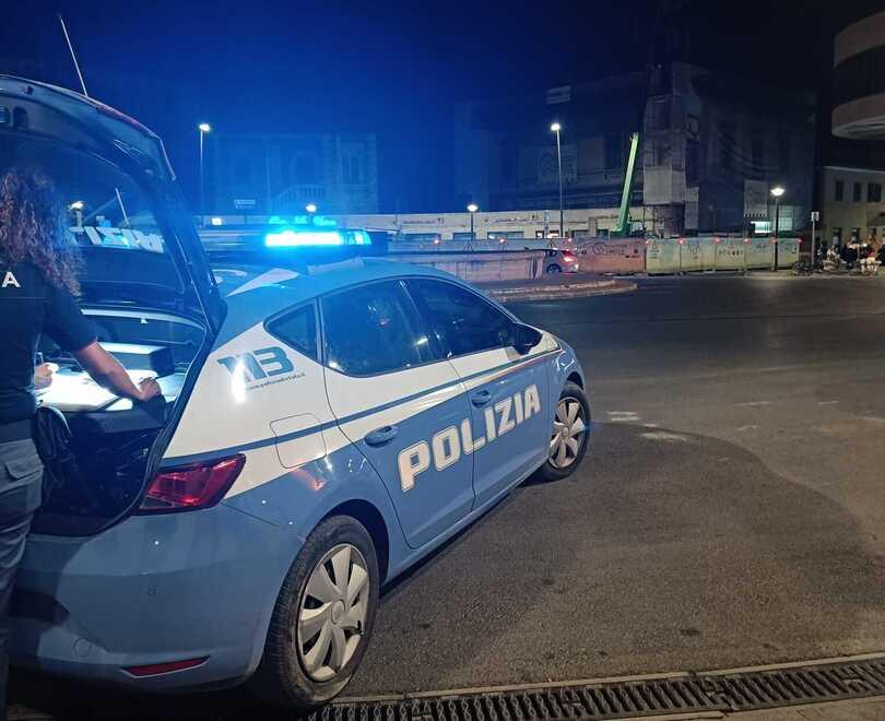 I controlli della polizia durante la settimana in centro