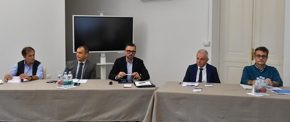 I direttori delle aziende del parco industriale Solvay