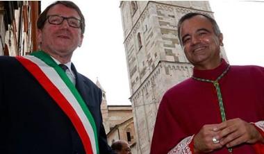 A Modena sindaco Muzzarelli e vescovo Castellucci  contro i distacchi di energia