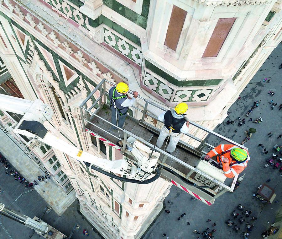 Firenze, Giotto va dal “medico”: check up al Campanile più celebre della Toscana