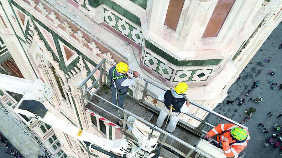 Firenze, Giotto va dal “medico”: check up al Campanile più celebre della Toscana