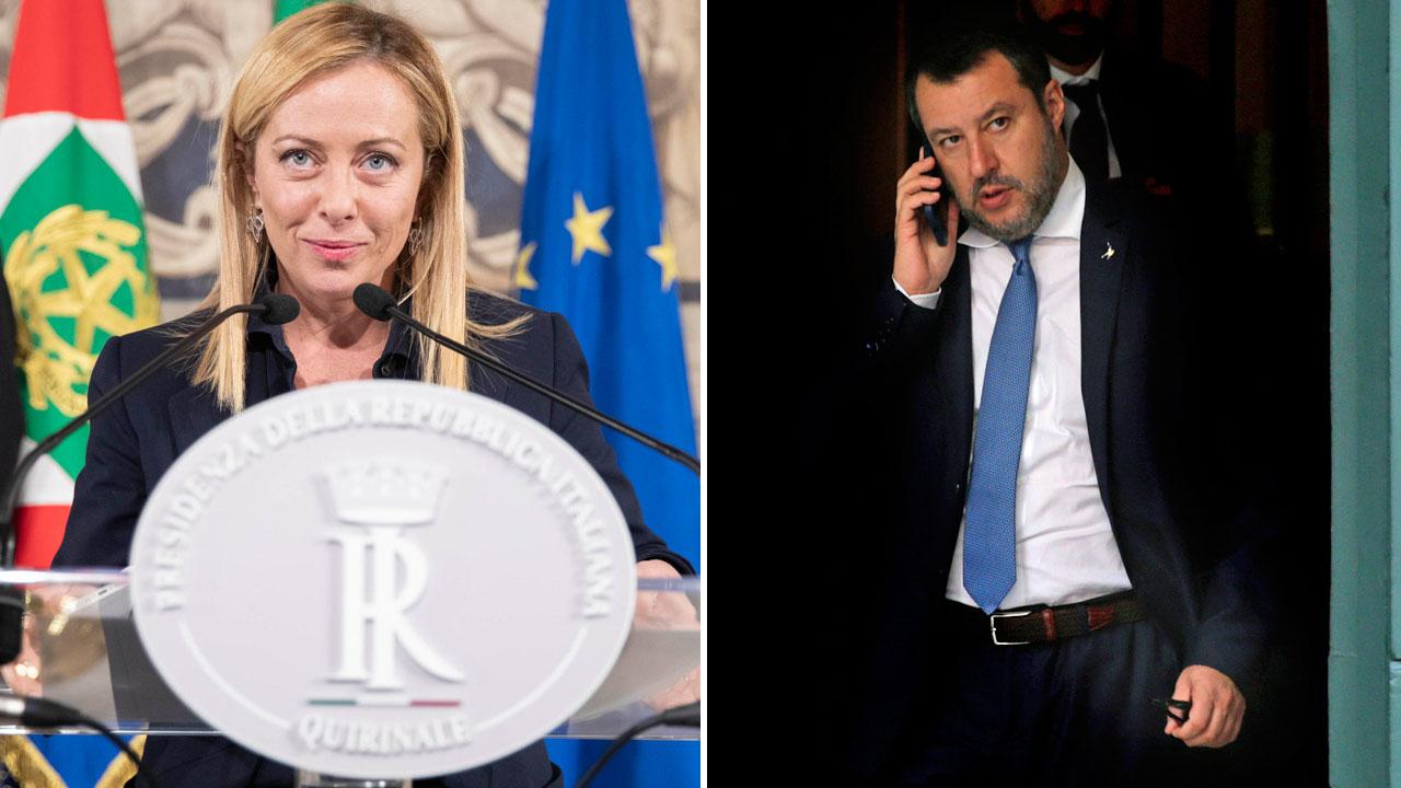 Meloni e Salvini