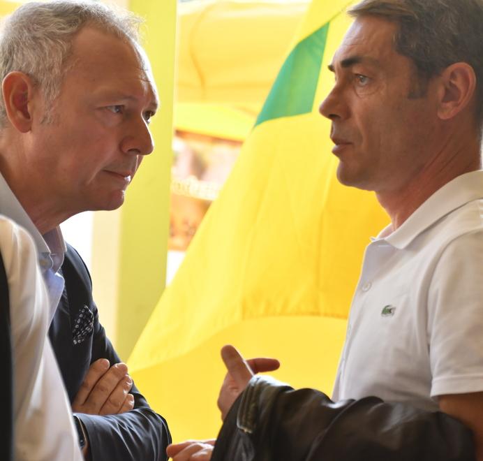 Marino e Udassi, presidenti di Olbia e Torres