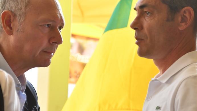 Marino e Udassi, presidenti di Olbia e Torres