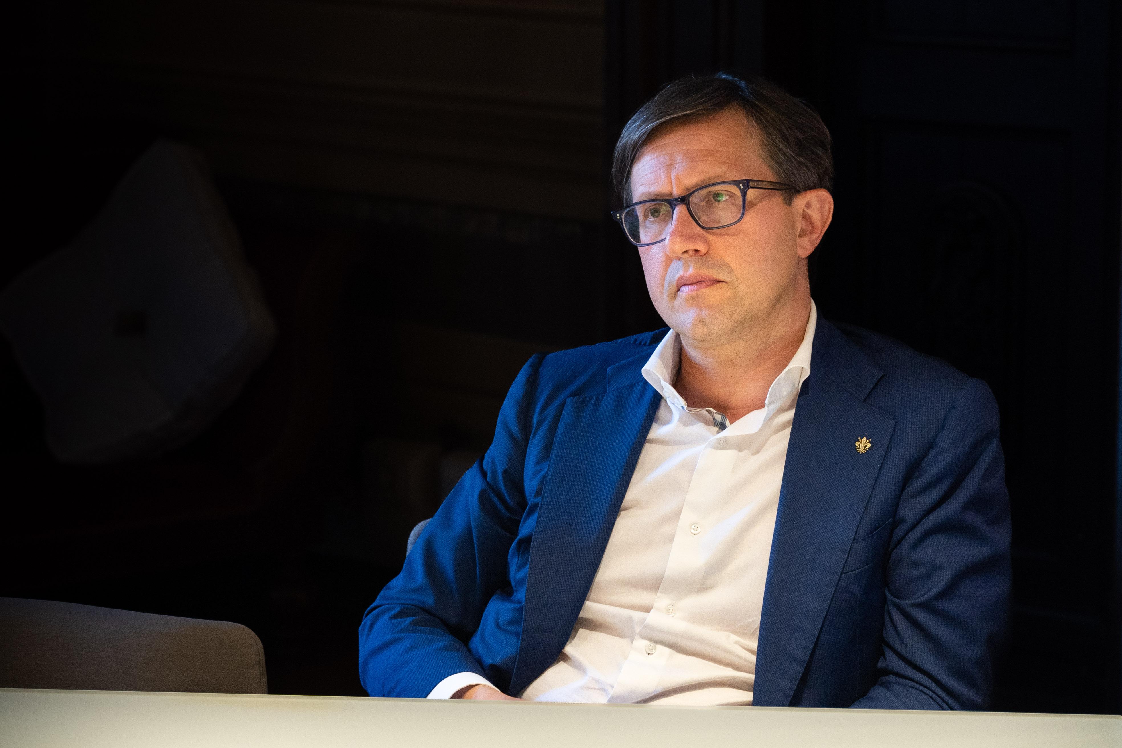Il sindaco di Firenze Dario Nardella