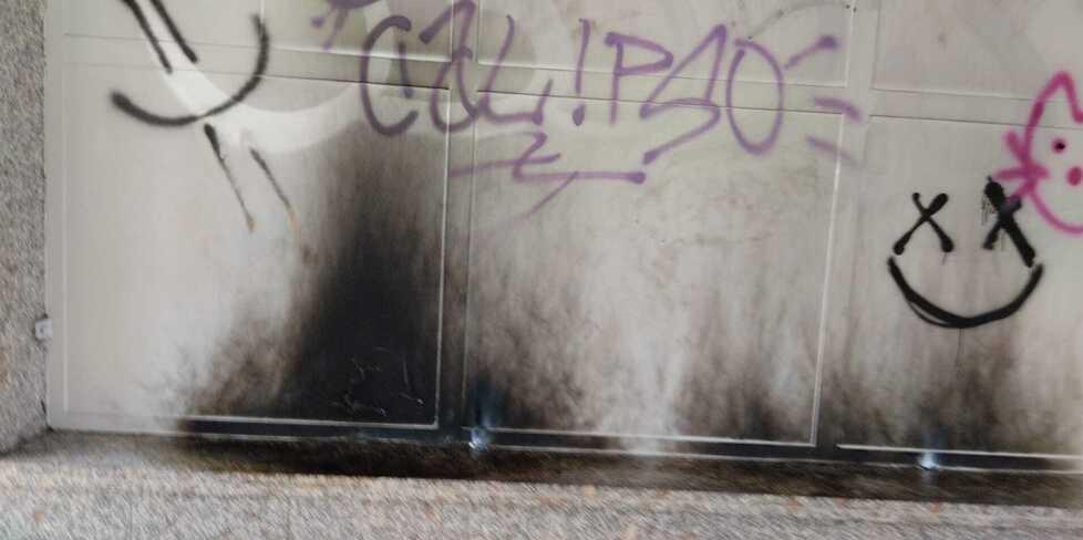 Molotov contro la stazione a Porto Torres