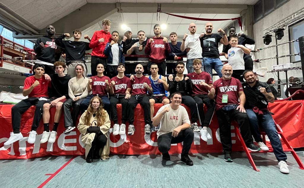Sette reggiani della Reggiana Boxe Olmedo pronti a farsi valere agli Italiani Under 18