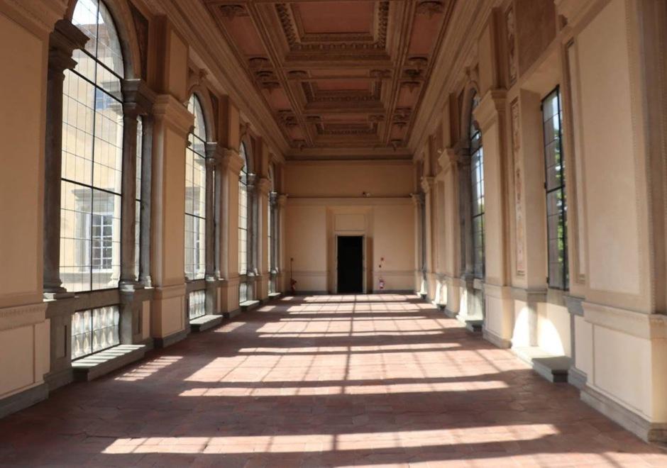 Un’immagine della Galleria Ammannati