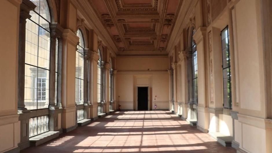 Un’immagine della Galleria Ammannati