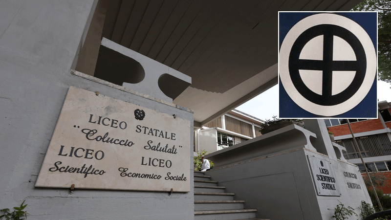 Montecatini, al liceo Salutati simbolo controverso per l’elezione dei rappresentanti: «Nessuna croce celtica»
