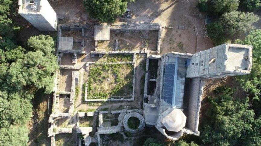 San Rabano, Granaio lorenese e torri verso una nuova vita