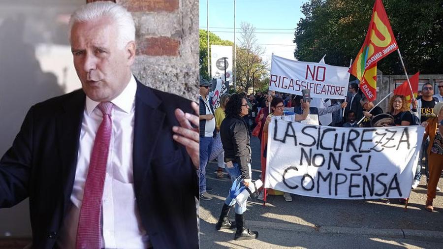 Rigassificatore di Piombino, dopo il sì ecco con chi deve vedersela Giani: sindacati, cittadini e il sindaco