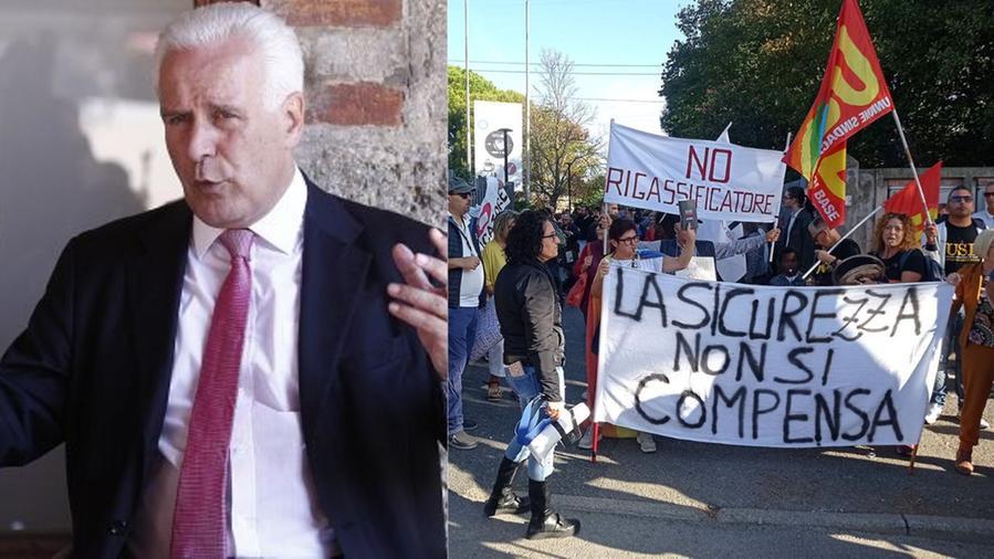 Rigassificatore di Piombino, dopo il sì ecco con chi deve vedersela Giani: sindacati, cittadini e il sindaco