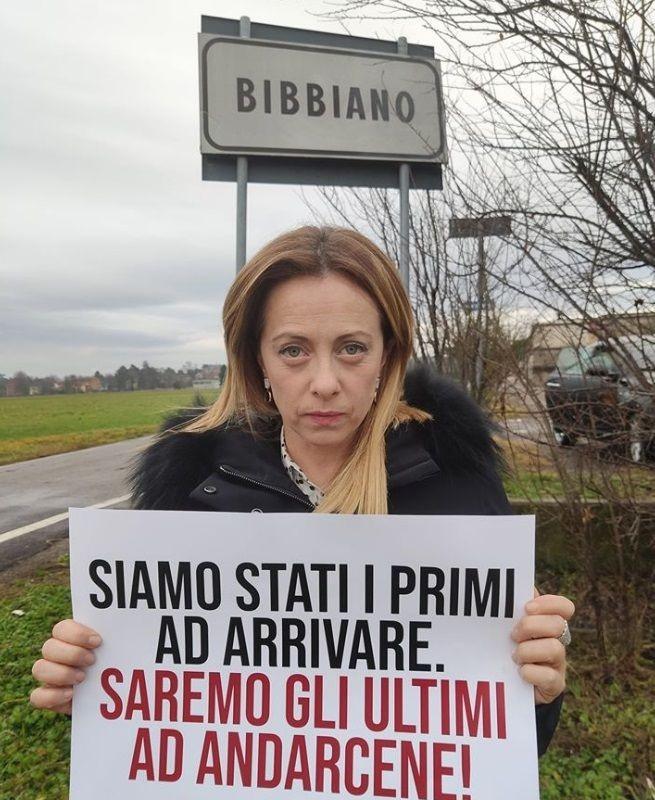 Meloni: «Mai più casi Bibbiano» e il centrodestra reggiano esulta