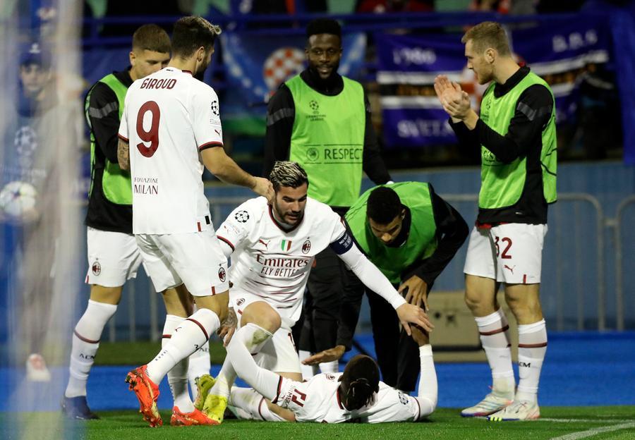 Il Milan cala il poker a Zagabria, ottavi di Champions a 1 punto