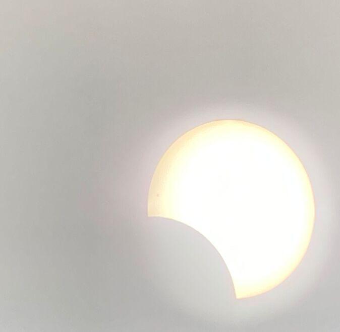 Eclissi di sole a Modena, tutti con il naso all’insù L’entusiasmo dei piccoli astronomi&nbsp;