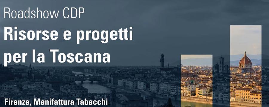 Cdp, risorse e progetti per la Toscana: l’incontro in video