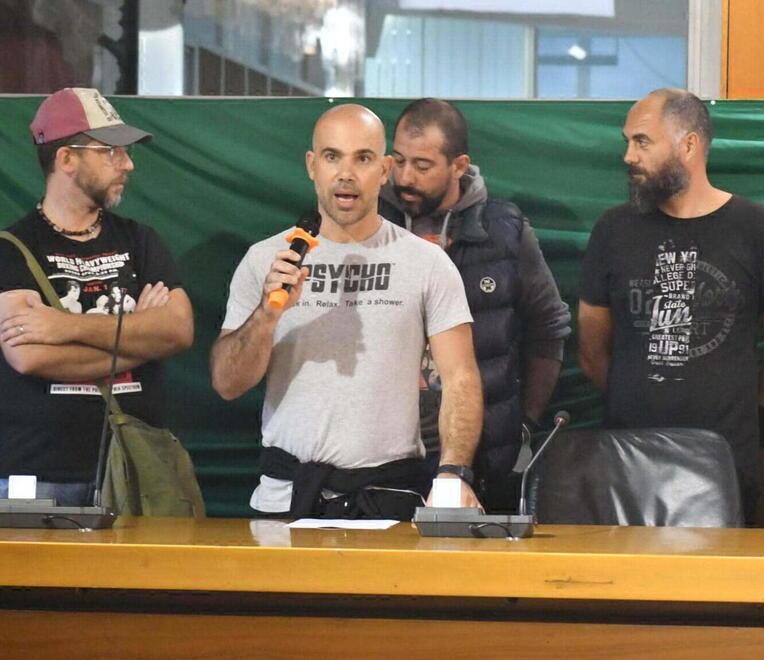 I lavoratori Sanac in consiglio: «Adesso è il momento di battete i pugni al Ministero»