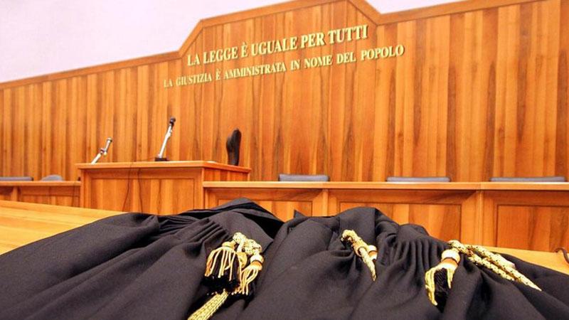 
	Un&rsquo;aula di tribunale (foto archivio)

