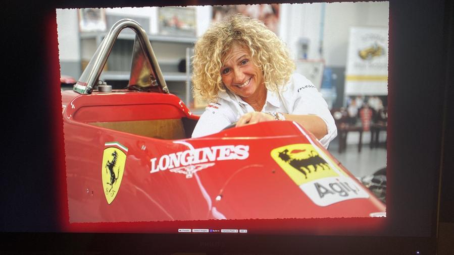 Maranello. Ferrari, a Lady F40 Monica Zanetti il premio 'The Helene Awards' a Las Vegas