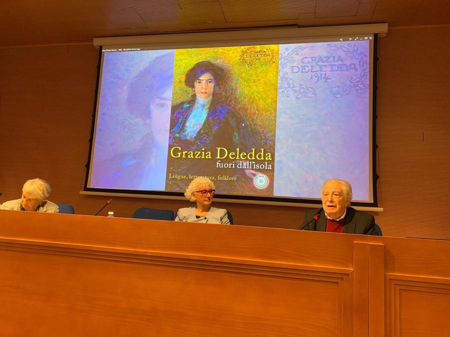 
	Un momento del convegno a Siena su Grazia Deledda

