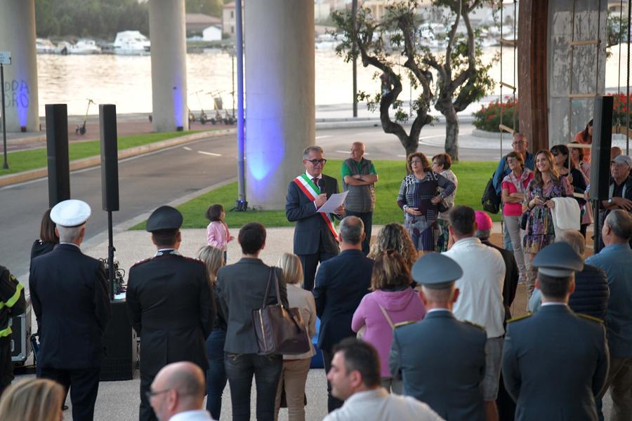 
	Inaugurazione della palestra all'aperto sul lungomare&nbsp;

