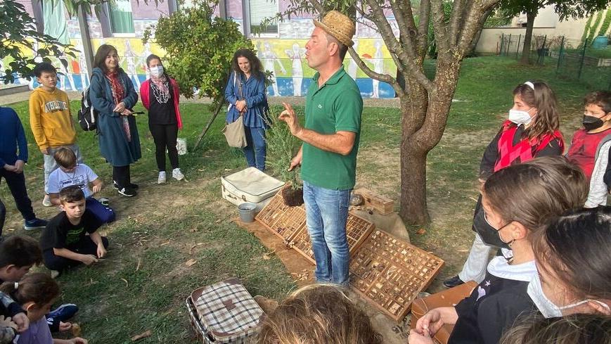 Un bosco didattico arriva a scuola Nuove piante alla primaria Crocini