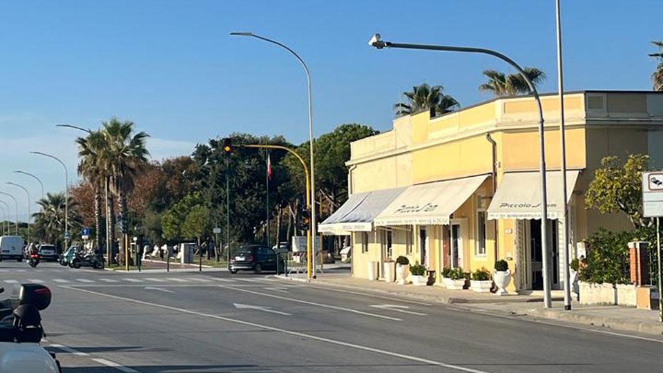 Nuove telecamere in arrivo sul lungomare del Forte