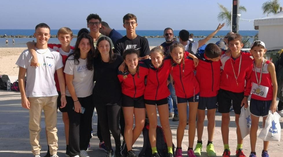 Che forza gli U14 Tra marcia, vortex e salto in alto non hanno rivali