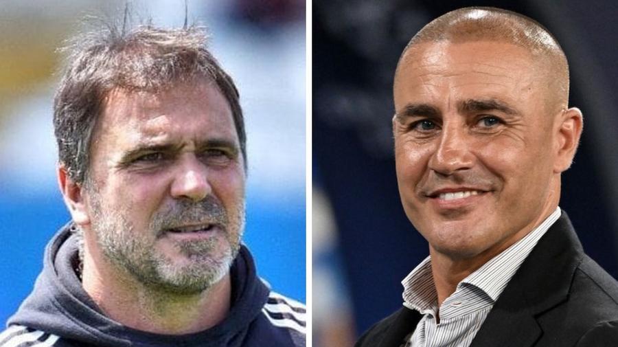 Luca D'Angelo e Fabio Cannavaro