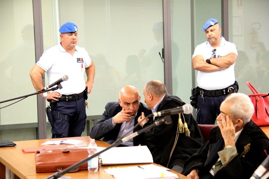 
	Francesco Rocca durante il processo a suo carico per l'omicidio della moglie Dina Dore

