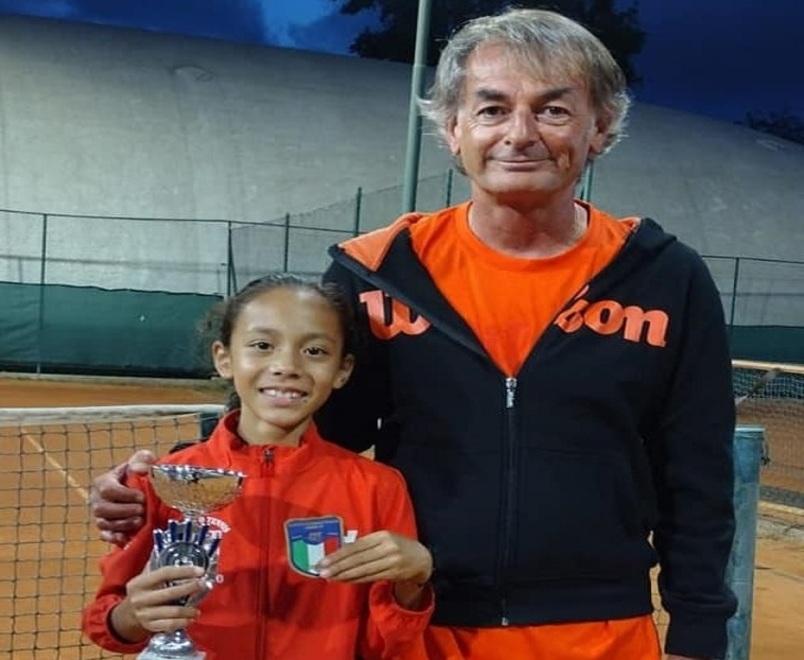 Carolina Pacini con il maestro Alberto Sarubbi