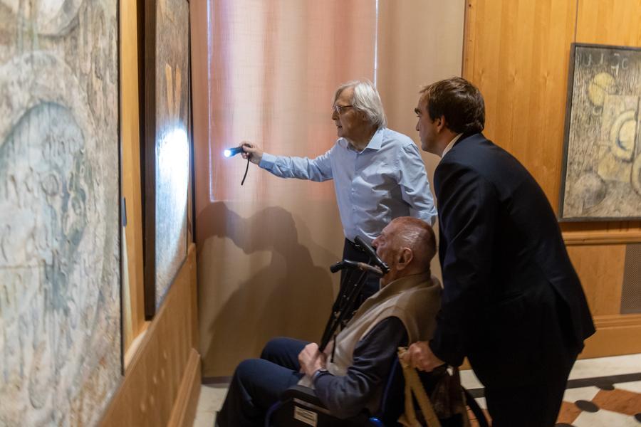 La “pittura mentale” di Guarienti in Castello Estense