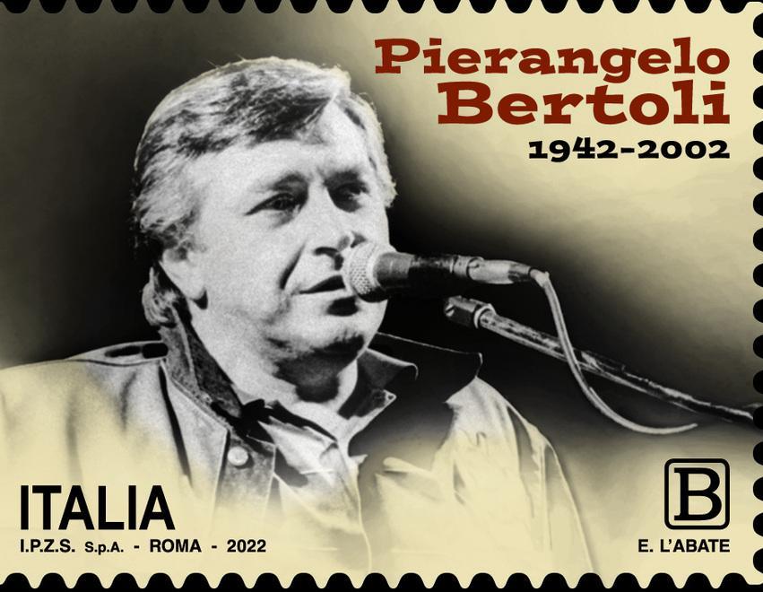 Sassuolo. Un francobollo delle Poste per ricordare Pierangelo Bertoli 