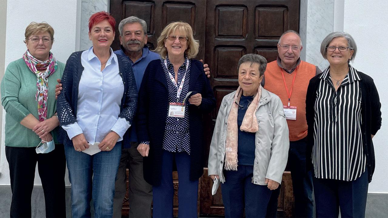 Nella foto alcuni volontari