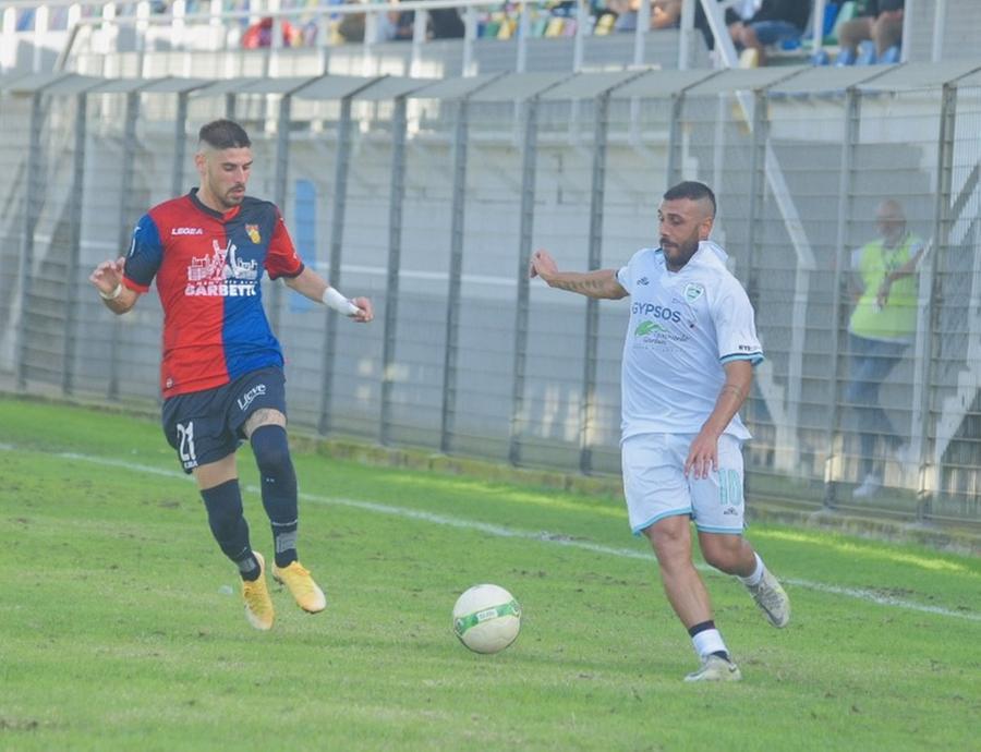
	Ragatzu in azione contro il Gubbio (foto vanna sanna)

