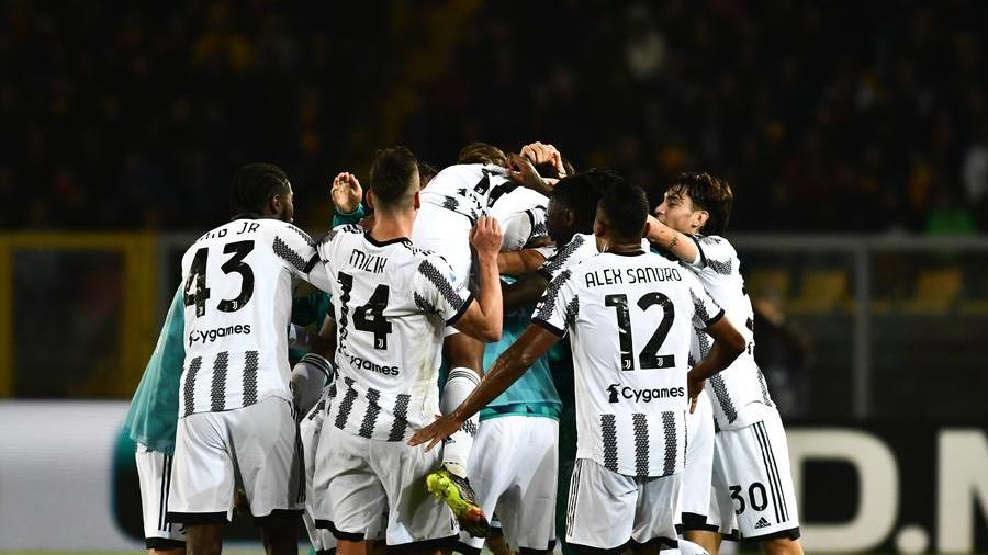 Lecce-Juventus 0-1, decide un gol di Fagioli