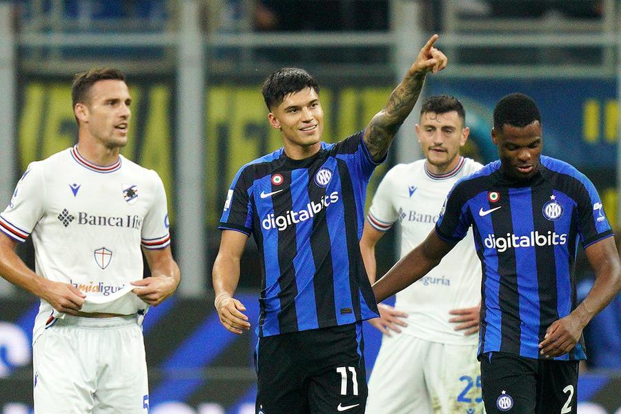 L'Inter non si ferma più, travolta la Samp