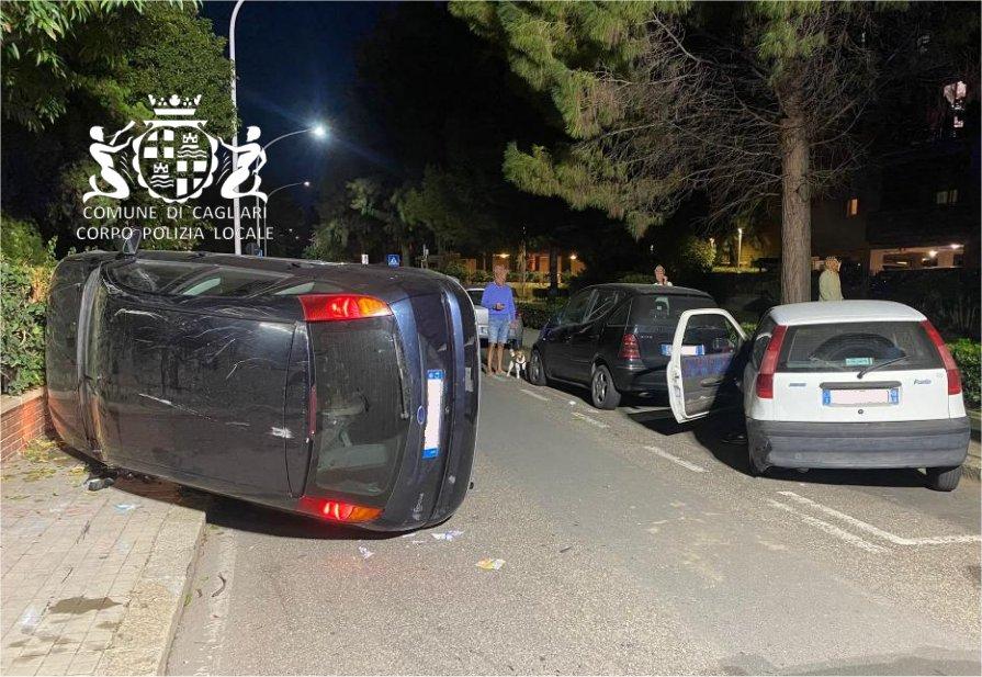 Incidente nella notte a Cagliari: 87enne in gravi condizioni